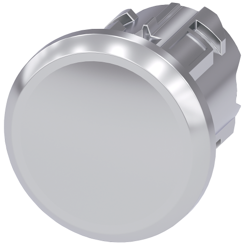 Sealing plug for unused control points, 22 mm, Metal, shiny, silver