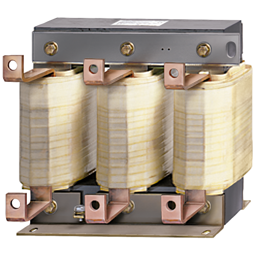 Output reactor listed by Siemens for matching SINAMICS V20 converters.