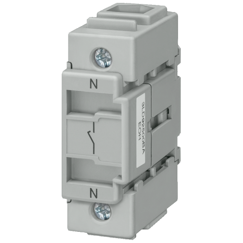SENTRON 3LD2 switched neutral pole, 25/32 A, front mounting.