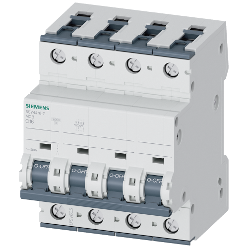 SENTRON 5SY4 4-pole circuit breaker