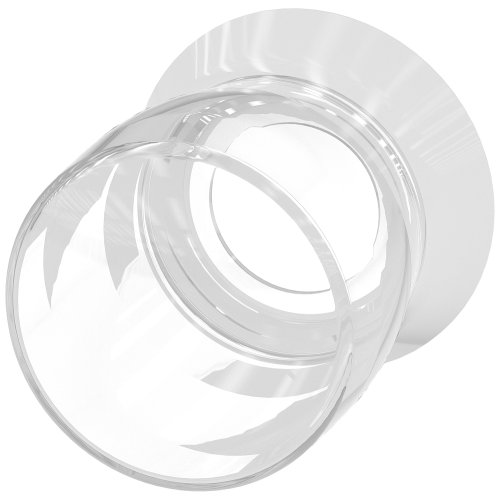 Silicone protection cap for EMERGENCY-STOP mushroom pushbutton, 40 mm, 22 mm design, clear