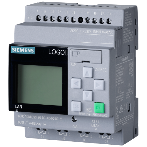 LOGO! 8 base module with display