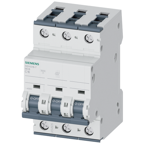 SENTRON 5SY4 3-pole circuit breaker