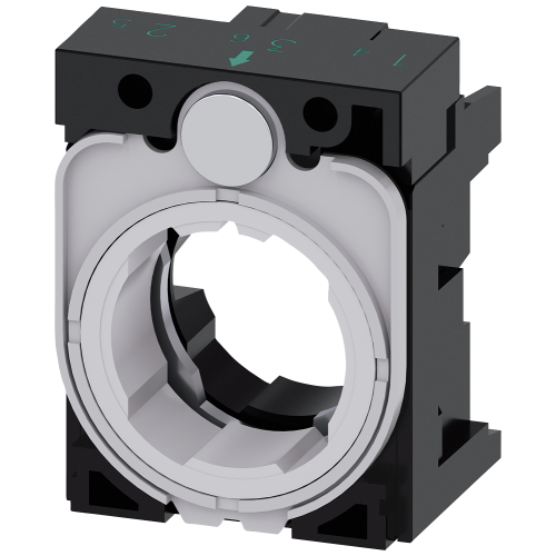 Holder for 3 modules, plastic