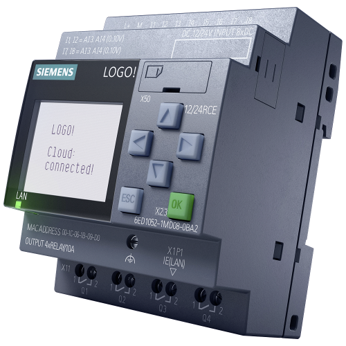 LOGO! 8 base module with display