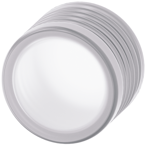 Silicone-free protective cover for mushroom pushbutton 40 mm 22 mm design, clear