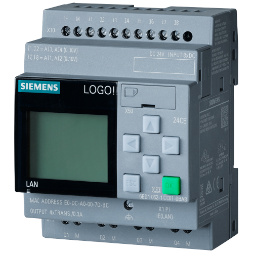 LOGO! 8 base module with display
