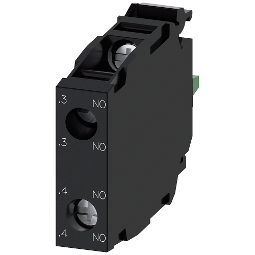 Contact module with 2 contact elements, 2 NO