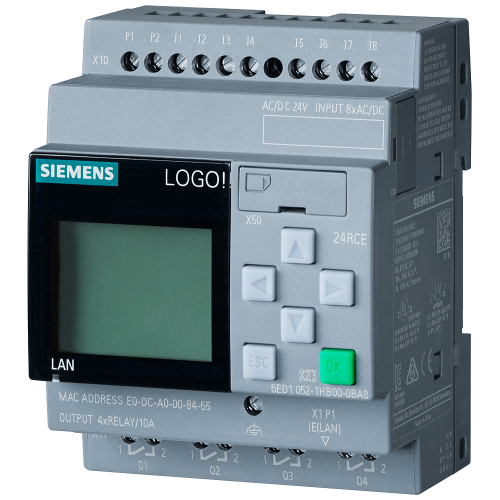 LOGO! 8 base module with display