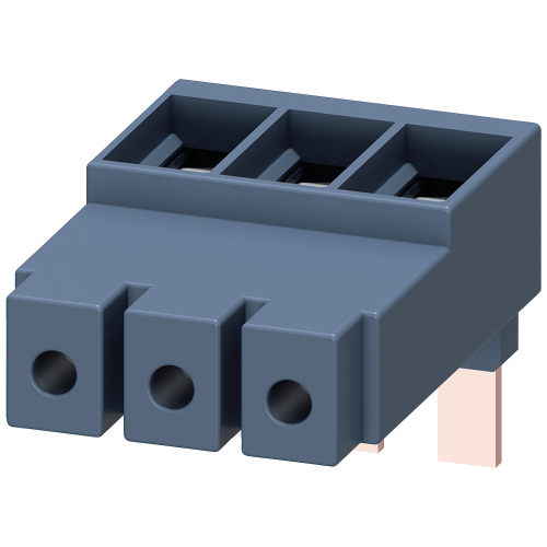 SIRIUS three-phase busbar infeed terminal for S2, connection from top.