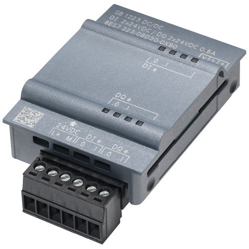 SIMATIC S7-1200, SB 1223, 2 DI / 2 DQ 24 V DC, 200 kHz.