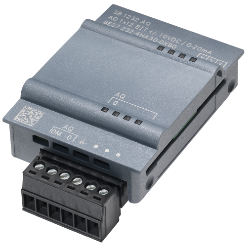 SIMATIC S7-1200, SB 1232, 1 AO, voltage/current.