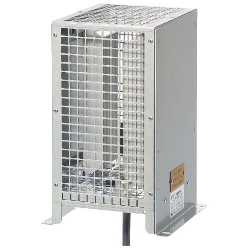 Braking resistor for matched SINAMICS V20 converters, 27 Ω, 1,200 W continuous power.
