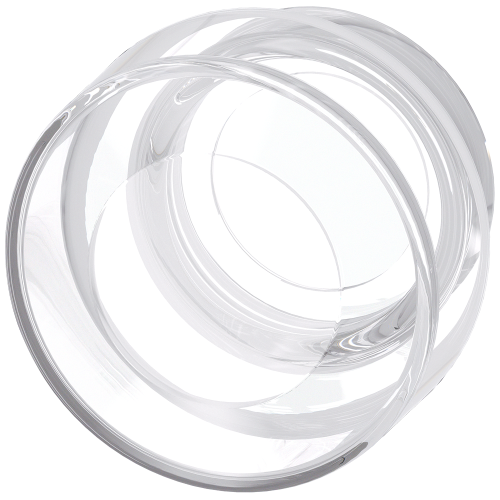 Silicone protection cap for mushroom pushbutton, 40 mm, 22 mm design, clear