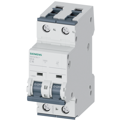 SENTRON 5SY4 2-pole circuit breaker