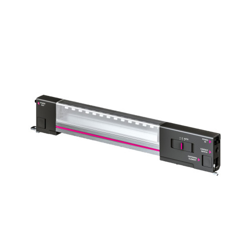 LED enclosure system light, 600 lm, 7 W, 100–230 V AC, without socket. Connection and mounting accessories separate.