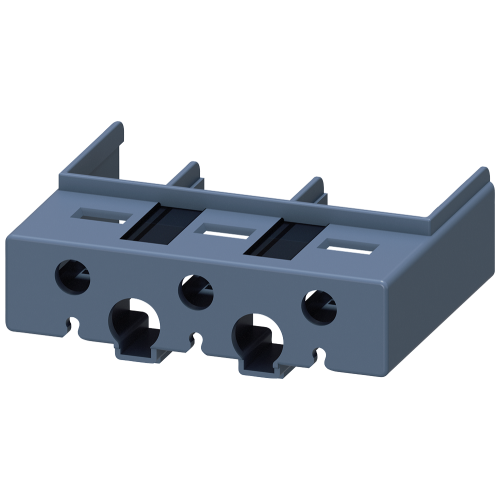 SIRIUS terminal cover for S3 3-pole contactors with screw/box terminals. Two covers required per contactor.
