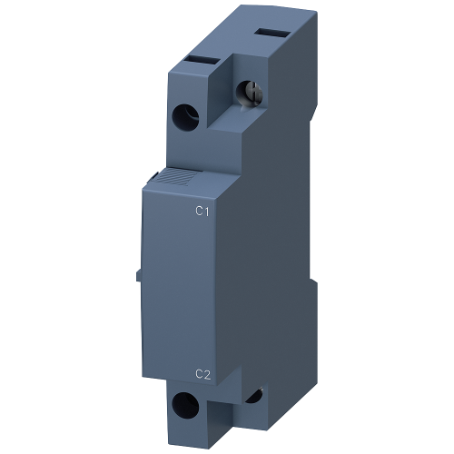 SIRIUS shunt release, 20–70 V AC/DC, right-side mounting for 3RV2 sizes S00–S3.