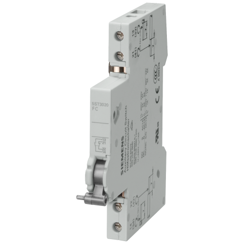 SENTRON fault signal contact, 2 NC, for compatible 5SY4 miniature circuit breakers.