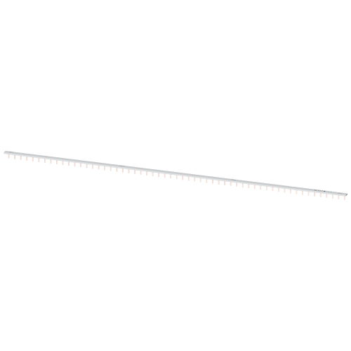 SENTRON 5ST pin busbar, 1-phase, 16 mm², 1016 mm, cuttable, for 1-pole MCBs without side accessory gaps.