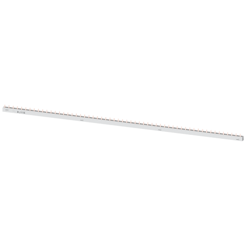 SENTRON 5ST pin busbar, 3-phase, 16 mm², 1016 mm, cuttable, for 3-pole MCBs without side accessory gaps.