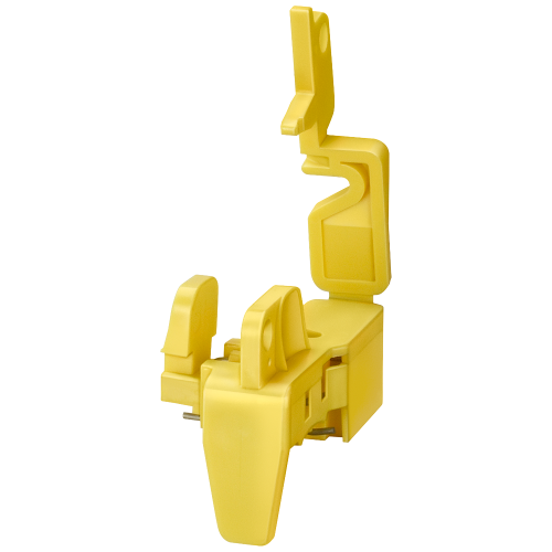 SENTRON handle locking device for 5SY / 5SP4 MCBs, sealable and padlockable.