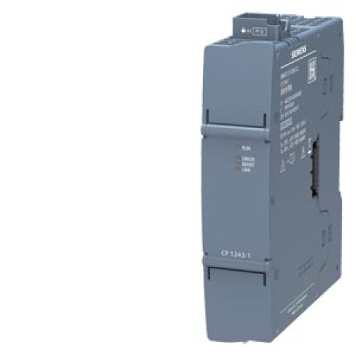 SIMATIC S7-1200 G2, CP 1243-1, Ethernet communication processor.