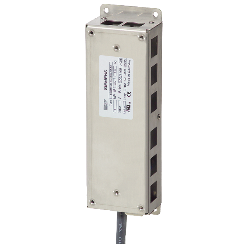 Braking resistor for matched SINAMICS V20 converters, 180 Ω, 50 W continuous power.