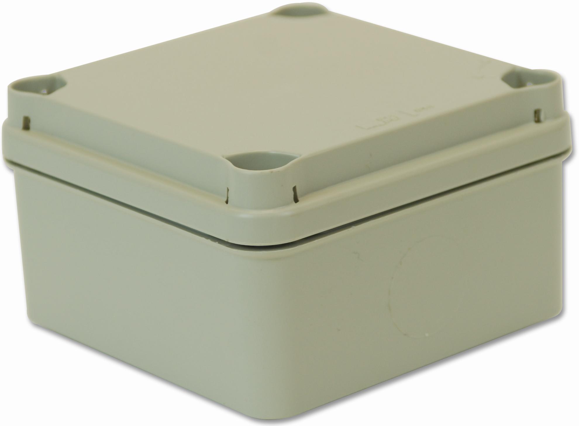 HellermannTyton EL111 plastic junction box with opaque lid