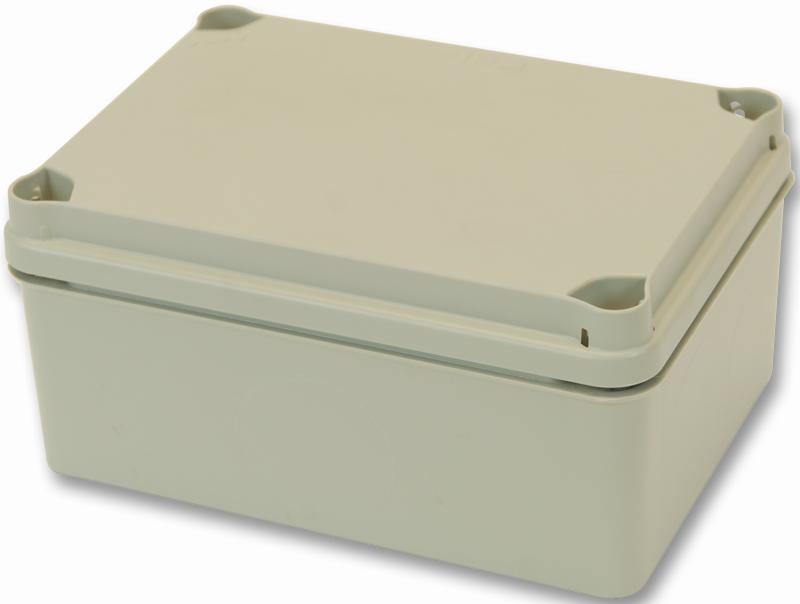 HellermannTyton EL161 plastic junction box with opaque lid