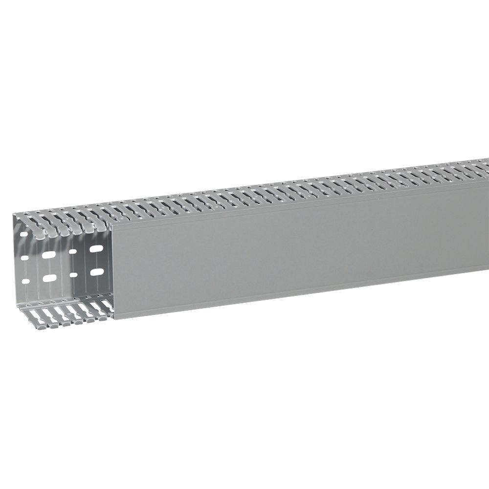 Legrand Transcab slotted panel trunking with fitted lid