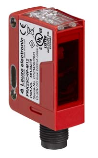 PRK25C/4P-M12 photoelectric sensor, Rectangular, PNP light/dark switching, M12 4-pin.