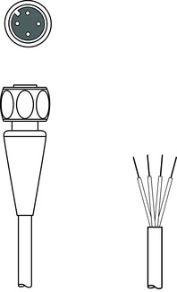 Leuze KD U-M12-4A-T0-050 F+B