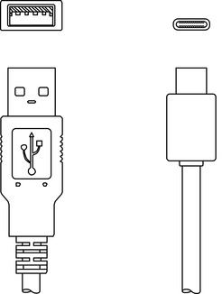 Leuze KSS US-USB2-A-USB2-C-V1-020