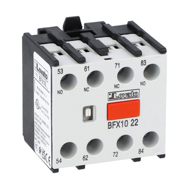 Lovato BFX1022 auxiliary contact block