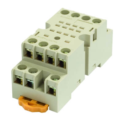 Omron PYF14A-N 14-pin screw relay base for MY4 / MY4-GS.