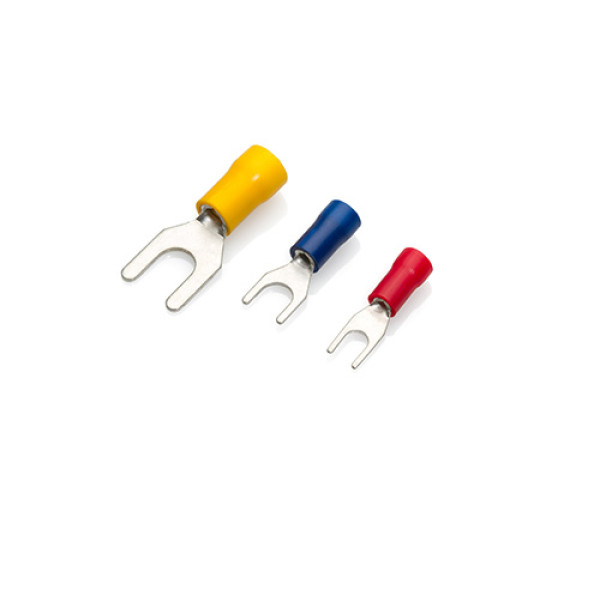 Partex insulated fork crimps — manufacturer range image.