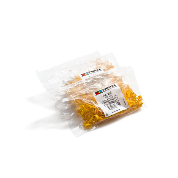 Partex slide-on markers — manufacturer range image.