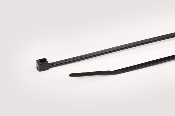 HellermannTyton T18R black standard cable tie — manufacturer range image.