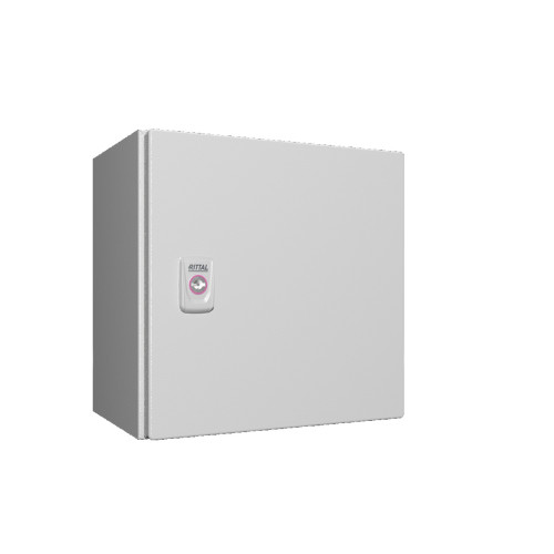 AX sheet-steel enclosure, 300 × 300 × 210 mm (W × H × D), 1 door(s), IP66