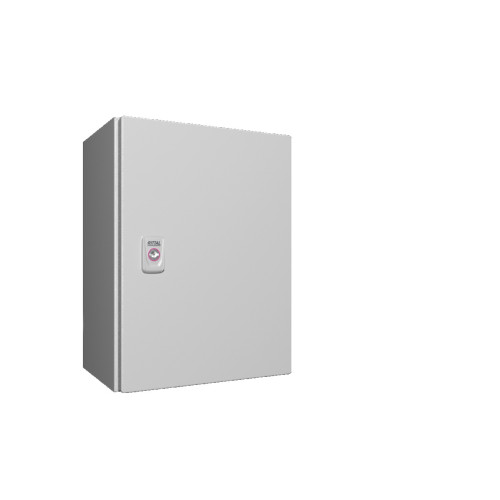 AX sheet-steel enclosure, 300 × 400 × 210 mm (W × H × D), 1 door(s), IP66