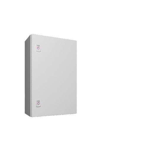 AX sheet-steel enclosure, 380 × 600 × 210 mm (W × H × D), 1 door(s), IP66