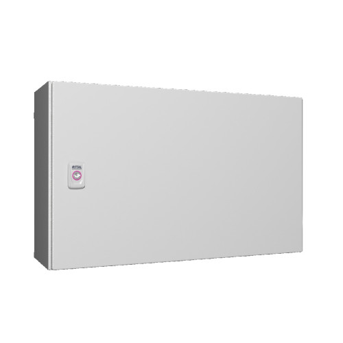AX sheet-steel enclosure, 600 × 380 × 210 mm (W × H × D), 1 door(s), IP66
