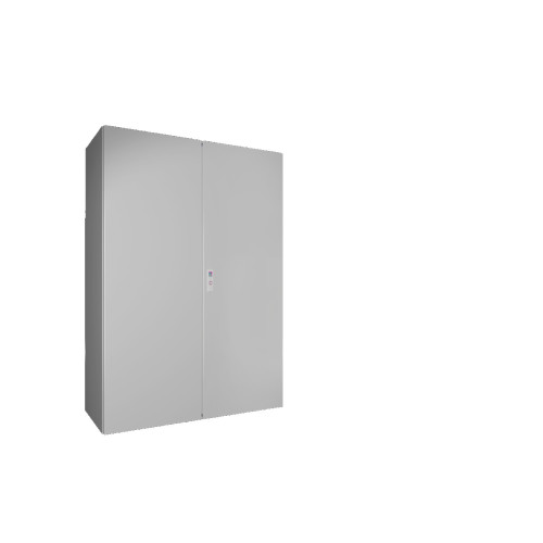 AX sheet-steel enclosure, 1000 × 1400 × 400 mm (W × H × D), 2 door(s), IP55