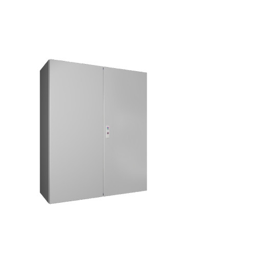 AX sheet-steel enclosure, 1000 × 1200 × 400 mm (W × H × D), 2 door(s), IP55