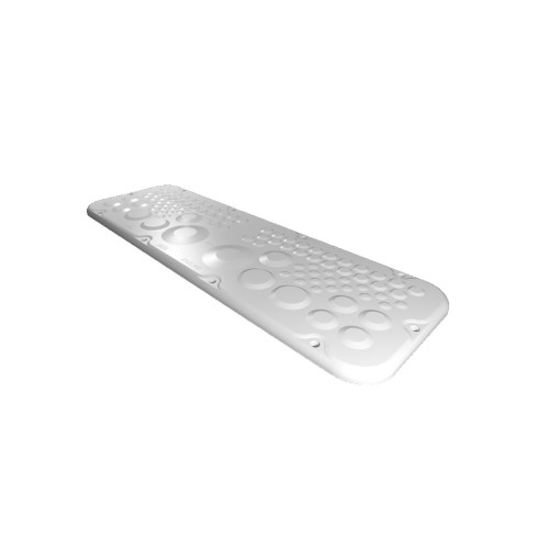 AX membrane gland plate, size 3; replaces the supplied plain plate.