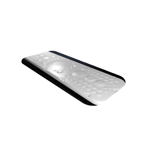 AX membrane gland plate, size 4; replaces the supplied plain plate.