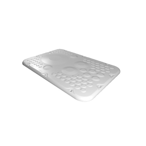 AX membrane gland plate, size 5; replaces the supplied plain plate.