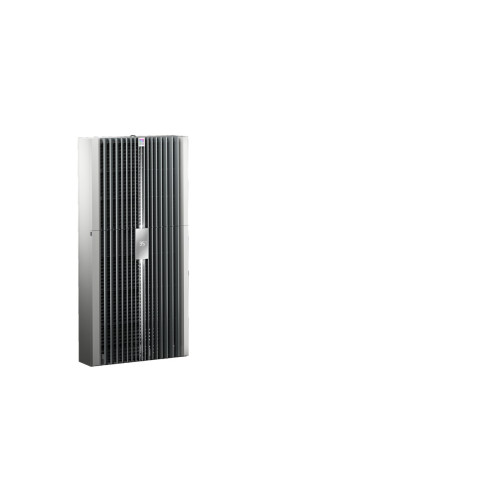 Blue e+ S wall-mounted cooling unit, 0.92 kW at L35/L35; 0.55 kW at L35/L50 — representative frame/range illustration