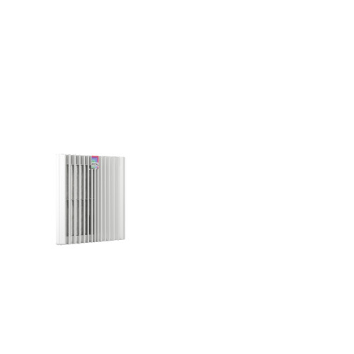 Blue e+ outlet filter, 255 × 255 mm, with pleated filter